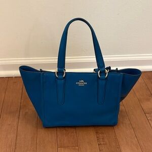 Coach Vibrant Blue Tote Bag